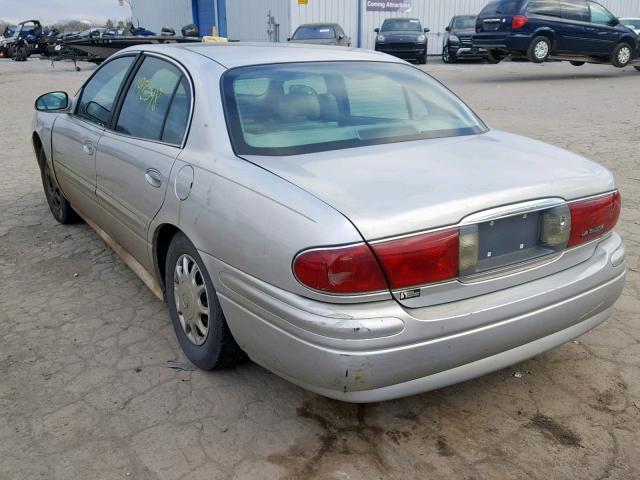 1G4HP52K144108969 - 2004 BUICK LESABRE CU SILVER photo 3