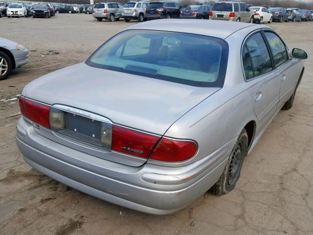 1G4HP52K144108969 - 2004 BUICK LESABRE CU SILVER photo 4