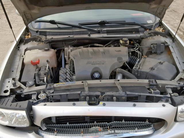 1G4HP52K144108969 - 2004 BUICK LESABRE CU SILVER photo 7