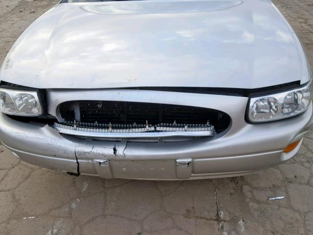 1G4HP52K144108969 - 2004 BUICK LESABRE CU SILVER photo 9