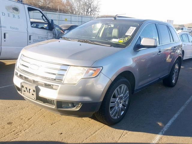 2FMDK49C38BA16635 - 2008 FORD EDGE LIMIT GRAY photo 2