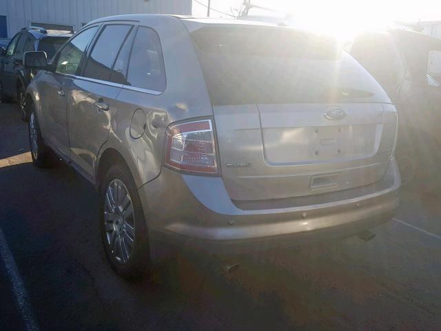 2FMDK49C38BA16635 - 2008 FORD EDGE LIMIT GRAY photo 3