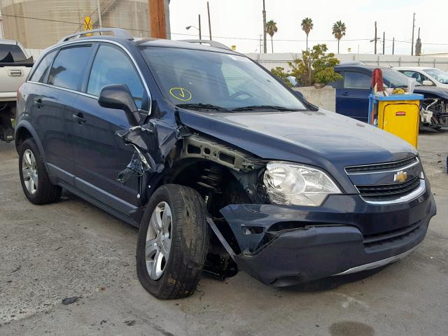 3GNAL2EK5ES530229 - 2014 CHEVROLET CAPTIVA LS BLUE photo 1