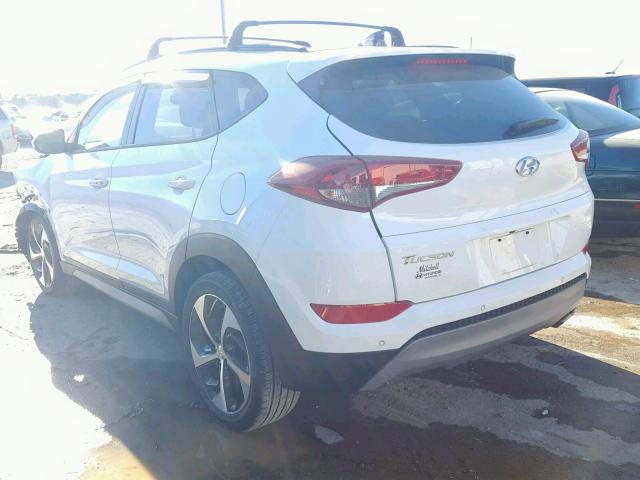 KM8J33A2XJU715919 - 2018 HYUNDAI TUCSON LIM WHITE photo 3