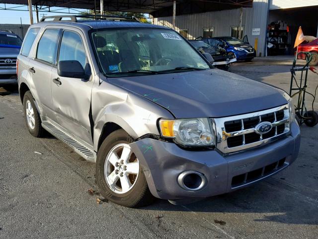 1FMCU02Z18KA75217 - 2008 FORD ESCAPE XLS GRAY photo 1