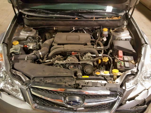 4S3BMBC68B3257367 - 2011 SUBARU LEGACY 2.5 SILVER photo 7