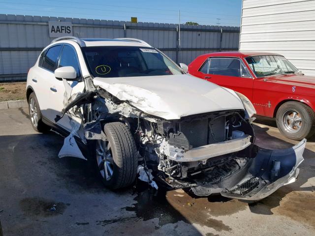 JN1AJ0HP9BM801995 - 2011 INFINITI EX35 BASE WHITE photo 1