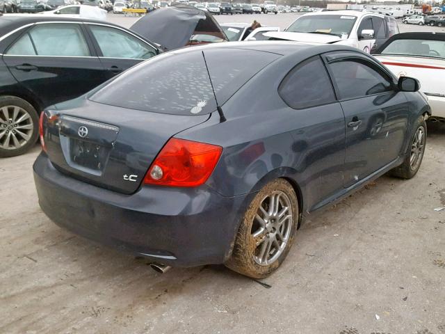 JTKDE177360076325 - 2006 TOYOTA SCION TC CHARCOAL photo 4