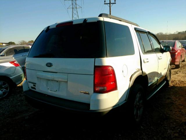 1FMZU73E15UA68668 - 2005 FORD EXPLORER X WHITE photo 4