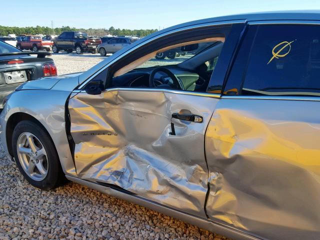 1G1ZB5STXHF160913 - 2017 CHEVROLET MALIBU LS SILVER photo 10