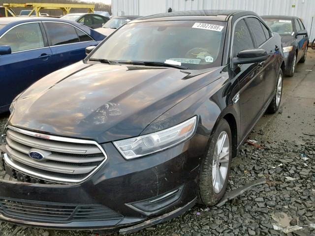 1FAHP2E86EG136002 - 2014 FORD TAURUS SEL BLACK photo 2