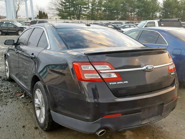 1FAHP2E86EG136002 - 2014 FORD TAURUS SEL BLACK photo 3