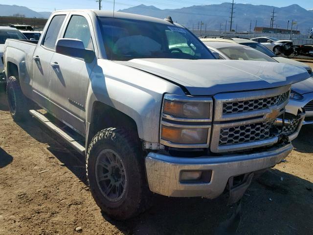 1GCVKREH7FZ213714 - 2015 CHEVROLET SILVERADO SILVER photo 1