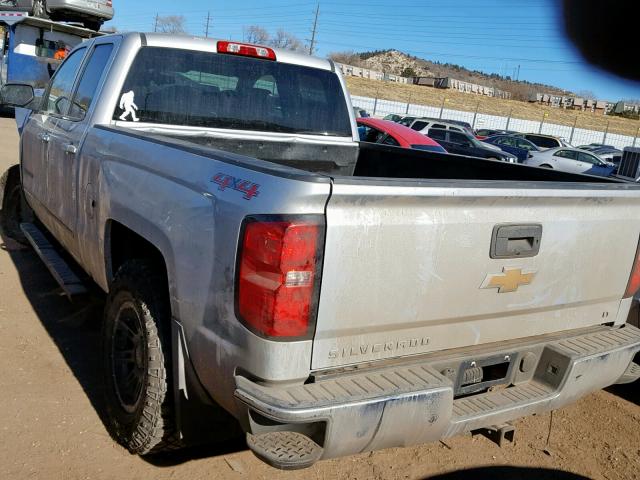 1GCVKREH7FZ213714 - 2015 CHEVROLET SILVERADO SILVER photo 3