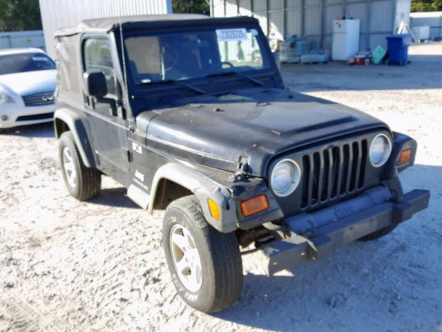 1J4FA39S26P716230 - 2006 JEEP WRANGLER X BLACK photo 1