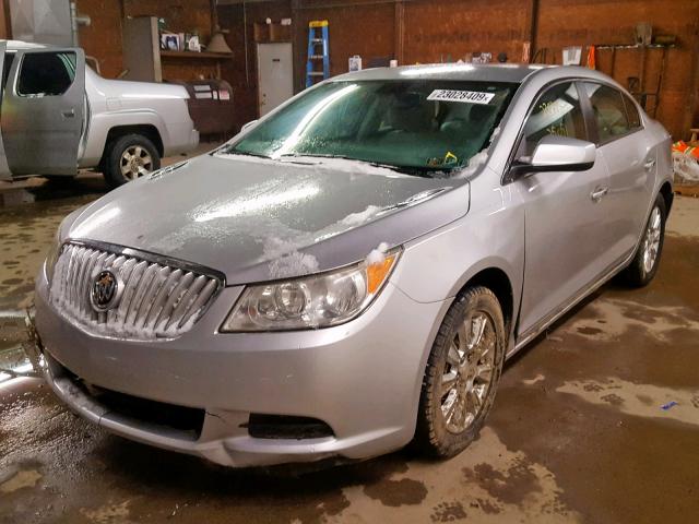 1G4GA5EC5AF259167 - 2010 BUICK LACROSSE C SILVER photo 2