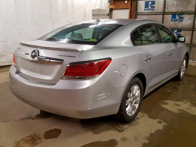 1G4GA5EC5AF259167 - 2010 BUICK LACROSSE C SILVER photo 4