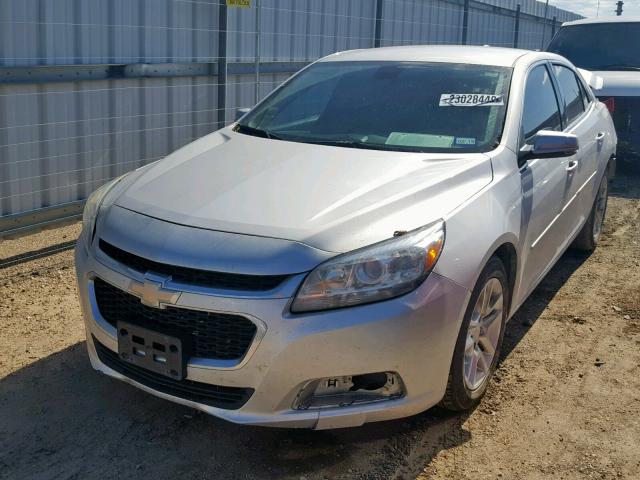 1G11C5SL6FU117219 - 2015 CHEVROLET MALIBU 1LT SILVER photo 2