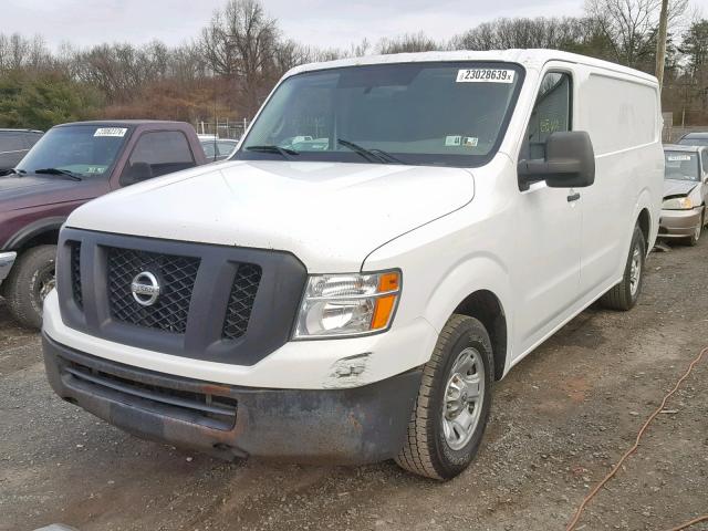 1N6AF0KY9CN112788 - 2012 NISSAN NV 2500 WHITE photo 2