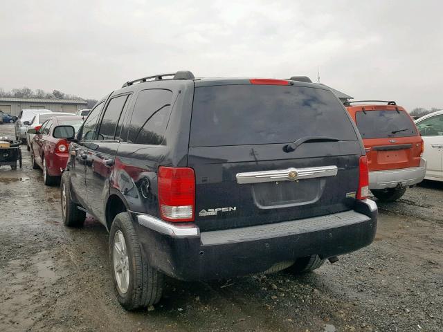 1A8HW58P47F554481 - 2007 CHRYSLER ASPEN LIMI BLACK photo 3