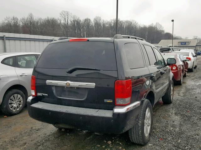1A8HW58P47F554481 - 2007 CHRYSLER ASPEN LIMI BLACK photo 4