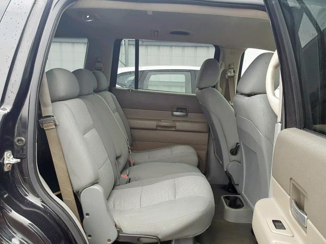 1A8HW58P47F554481 - 2007 CHRYSLER ASPEN LIMI BLACK photo 6