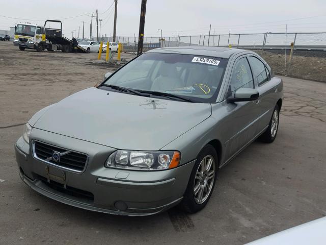 YV1RH592472612616 - 2007 VOLVO S60 2.5T GREEN photo 2