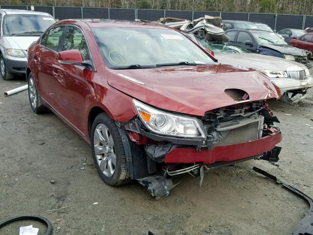 1G4GC5EGXAF143346 - 2010 BUICK LACROSSE C RED photo 1