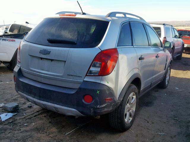 3GNAL2EK5DS575587 - 2013 CHEVROLET CAPTIVA LS ვერცხლისფერი ფოტო 4