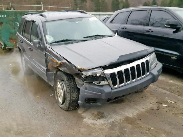 1J4GW48S73C596716 - 2003 JEEP GRAND CHER GRAY photo 1