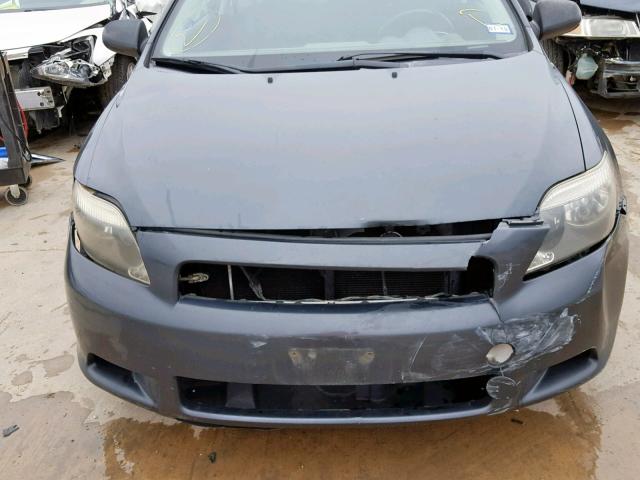 JTKDE167150029973 - 2005 TOYOTA SCION TC GRAY photo 9