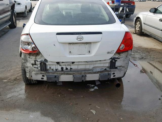 JTKDE177870147973 - 2007 TOYOTA SCION TC თეთრი ფოტო 9