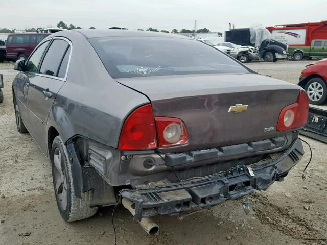 1G1ZC5E08A4124962 - 2010 CHEVROLET MALIBU 1LT GRAY photo 3