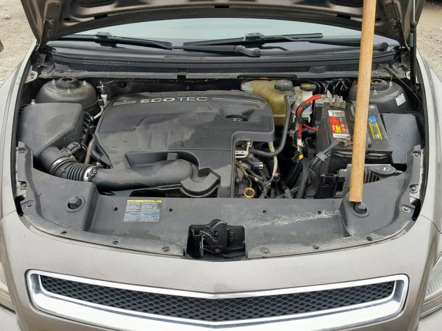 1G1ZC5E08A4124962 - 2010 CHEVROLET MALIBU 1LT GRAY photo 7