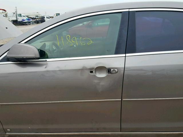 1G1ZC5E08A4124962 - 2010 CHEVROLET MALIBU 1LT GRAY photo 9