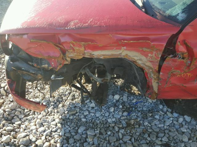 1B7GG23Y7VS187224 - 1997 DODGE DAKOTA RED photo 9