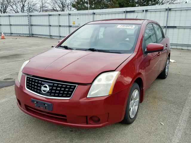 3N1AB61E68L733151 - 2008 NISSAN SENTRA 2.0 RED photo 2