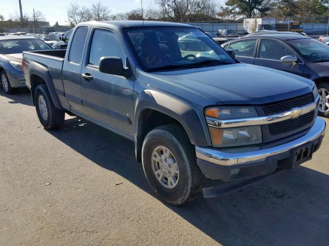 1GCDT19E778187925 - 2007 CHEVROLET COLORADO GREEN photo 1