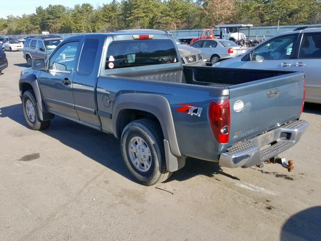 1GCDT19E778187925 - 2007 CHEVROLET COLORADO GREEN photo 3