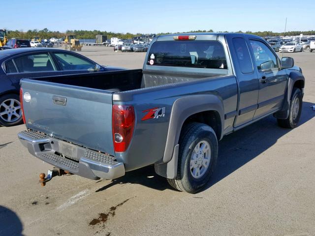 1GCDT19E778187925 - 2007 CHEVROLET COLORADO GREEN photo 4