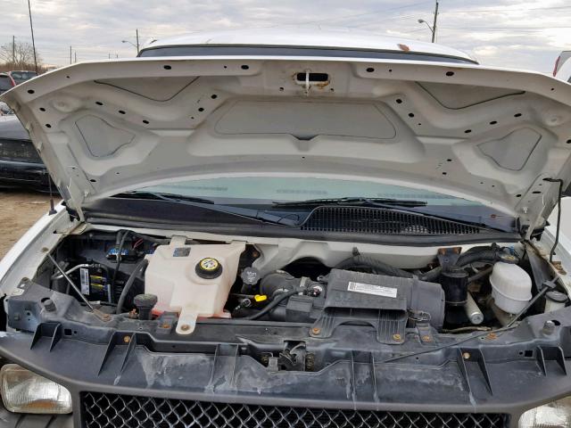 1GCFG15T871204922 - 2007 CHEVROLET EXPRESS G1 WHITE photo 7