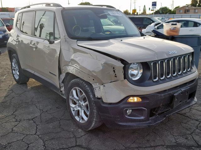 ZACCJABT5FPB50597 - 2015 JEEP RENEGADE L CREAM photo 1