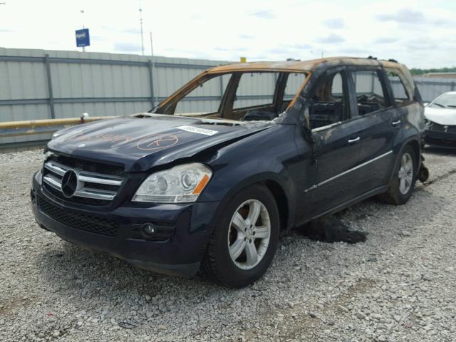 4JGBF22E57A224196 - 2007 MERCEDES-BENZ GL 320 CDI BLUE photo 2