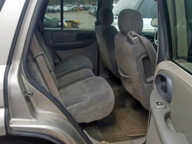 1GNDS13S432262389 - 2003 CHEVROLET TRAILBLAZE GOLD photo 6