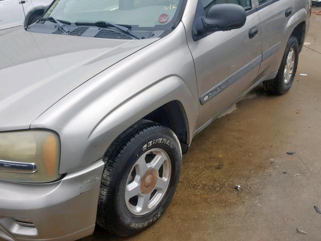 1GNDS13S432262389 - 2003 CHEVROLET TRAILBLAZE GOLD photo 9