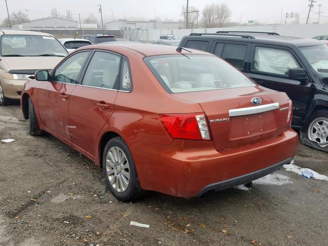 JF1GE60609H516418 - 2009 SUBARU IMPREZA 2. ORANGE photo 3