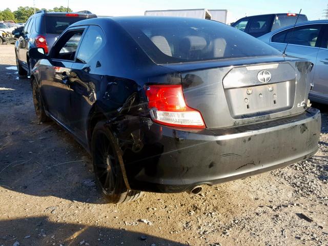JTKJF5C76B3007957 - 2011 TOYOTA SCION TC შავი ფოტო 3