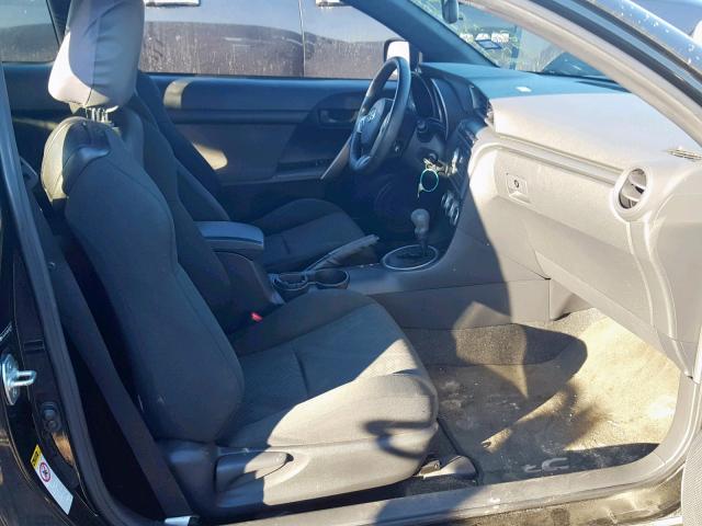 JTKJF5C76B3007957 - 2011 TOYOTA SCION TC შავი ფოტო 5