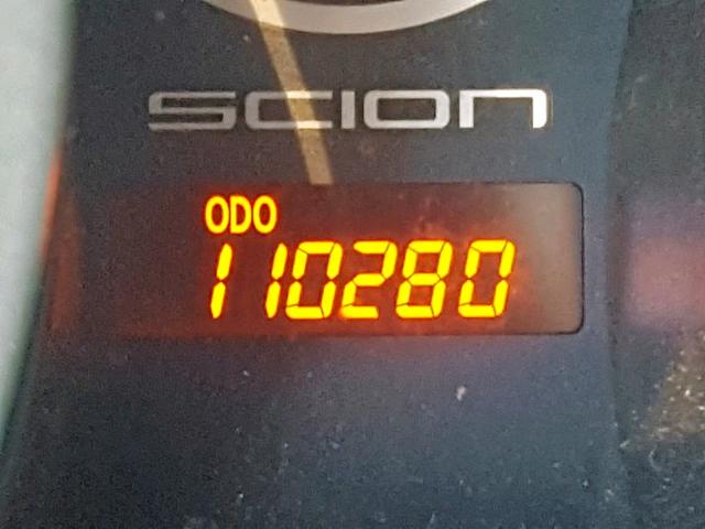 JTKJF5C76B3007957 - 2011 TOYOTA SCION TC შავი ფოტო 8