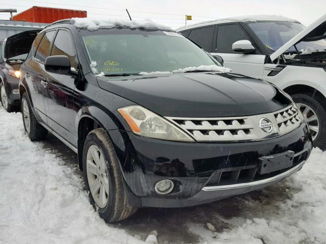 JN8AZ08WX6W531722 - 2006 NISSAN MURANO SL Qara foto 1